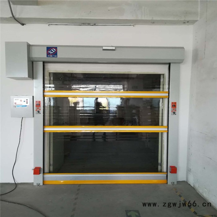 珠海XDM滚筒式高速门 软质硬质快速门 透明卷帘门图8