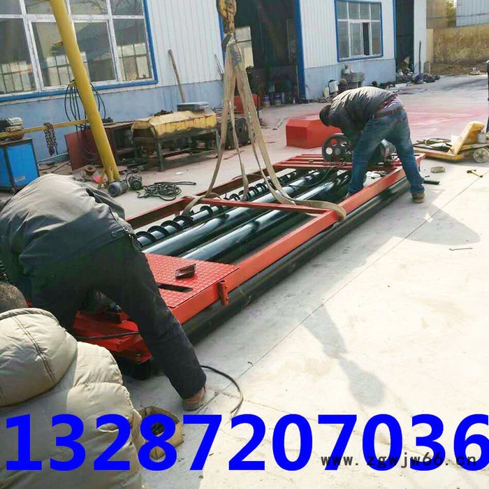 滚筒式摊铺机 混凝土路面滚轴摊铺机电话 3滚轴摊铺机图4