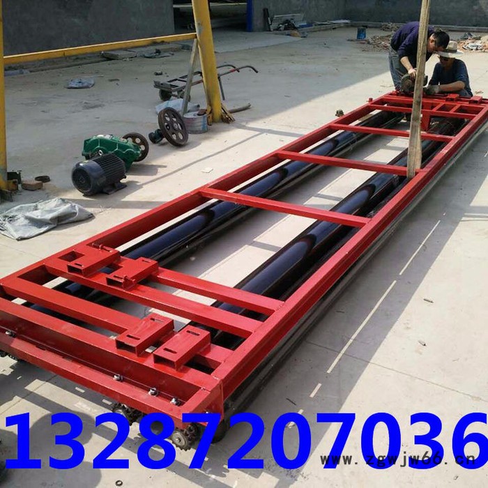 滚筒式摊铺机 混凝土路面滚轴摊铺机电话 3滚轴摊铺机图5