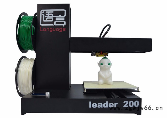 语言3D打印机双喷头210*210*280打印尺寸FDM超高性价比高温熔铸堆积成型图6