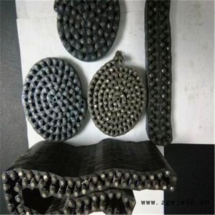 荣达机械用于重型钢材铝型滚筒轧辊齿形链条图2