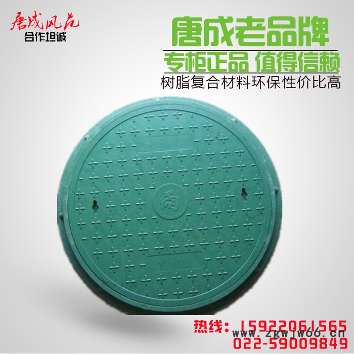 莲阳环氧树脂复合井盖 圆形环保通信窨井盖污水雨水电力圆井盖600*40图3