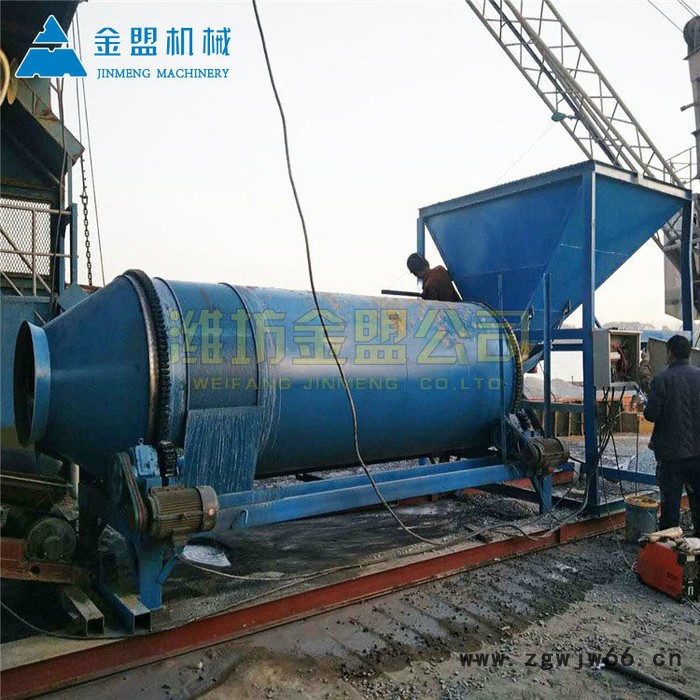 搅拌站滚筒型单双车位可定制混凝土搅拌站浆水回收设备砂石分离机 洗石机图5