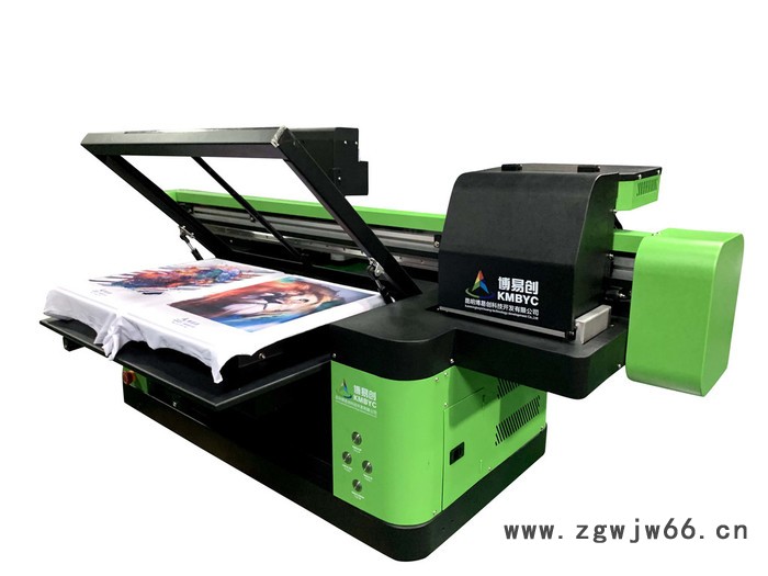 双喷头双工位高速T恤 围裙 袜子帆布 纺织打印机图3