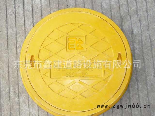 鑫建牌 纤维粉聚合物井盖 树脂井盖直销 深然定制圆300*30mm图3