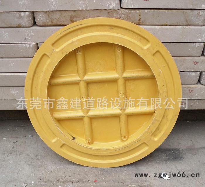 鑫建牌 纤维粉聚合物井盖 树脂井盖直销 深然定制圆300*30mm图2