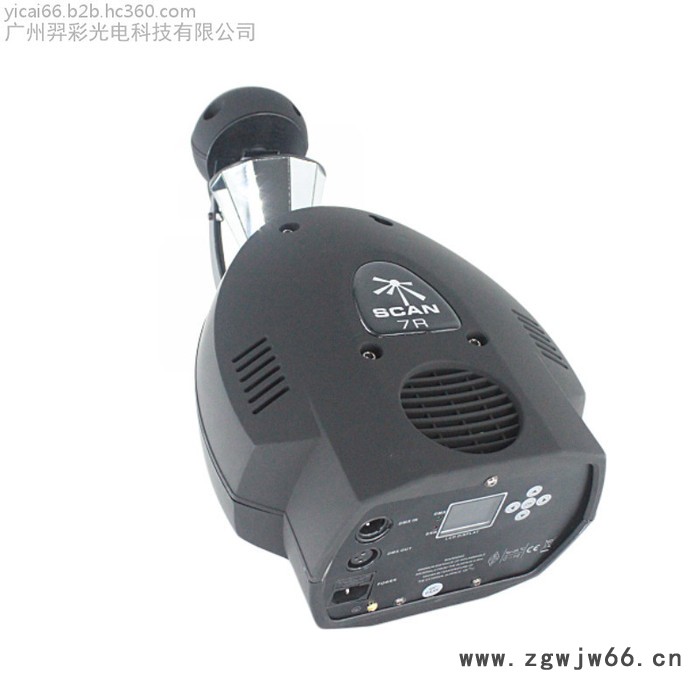 羿彩光电7R230W滚筒扫描灯 7R 230W滚筒灯扫描灯雨伞灯图案灯 酒吧KTV工程效果图案灯 舞台灯光图3