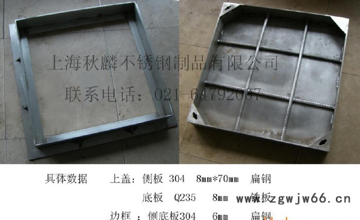 定制方形窨井盖 大理石铺装实例图2