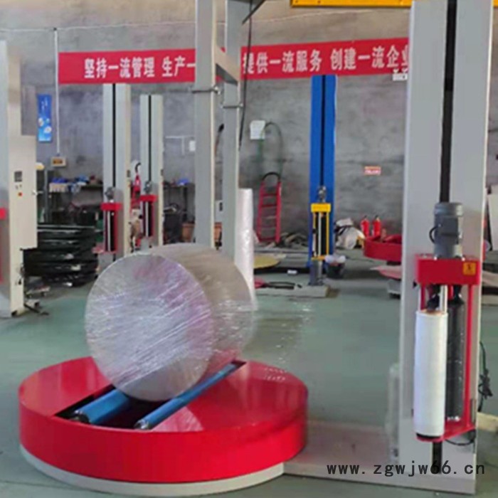 圆筒缠绕机 薄膜缠绕机 滚筒缠绕机 山东蓝泰缠绕机生产厂家图2