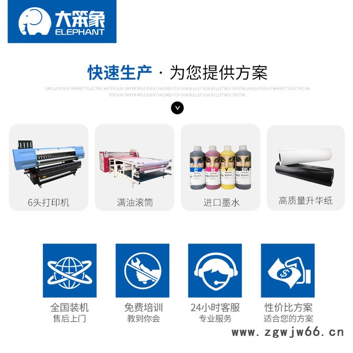 厂家供应国产4720 6喷头高精度数印花印机1.9米高速数码打印机 爱普生打印机 国产打印机热转印机图2