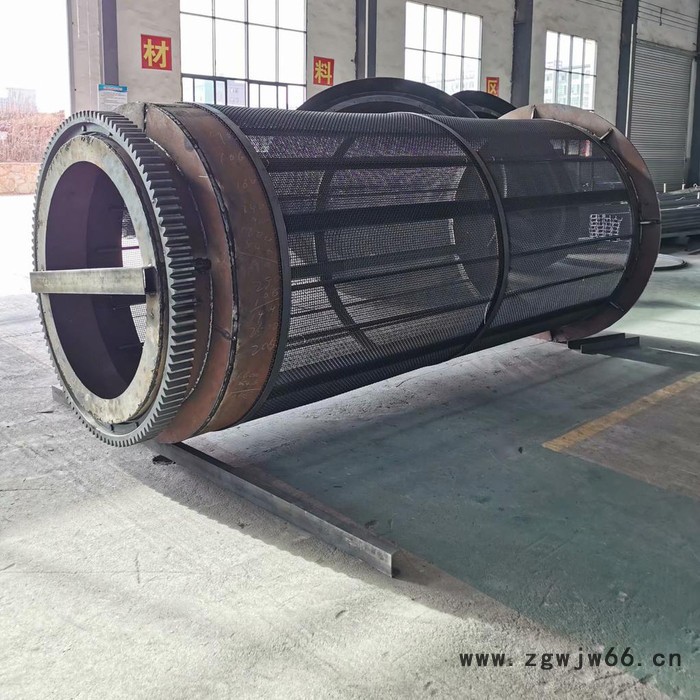 滚筒筛沙机大型无轴圆通洗石机小型移动式砂石分离筛选机图7