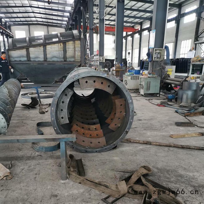 滚筒筛沙机大型无轴圆通洗石机小型移动式砂石分离筛选机图4