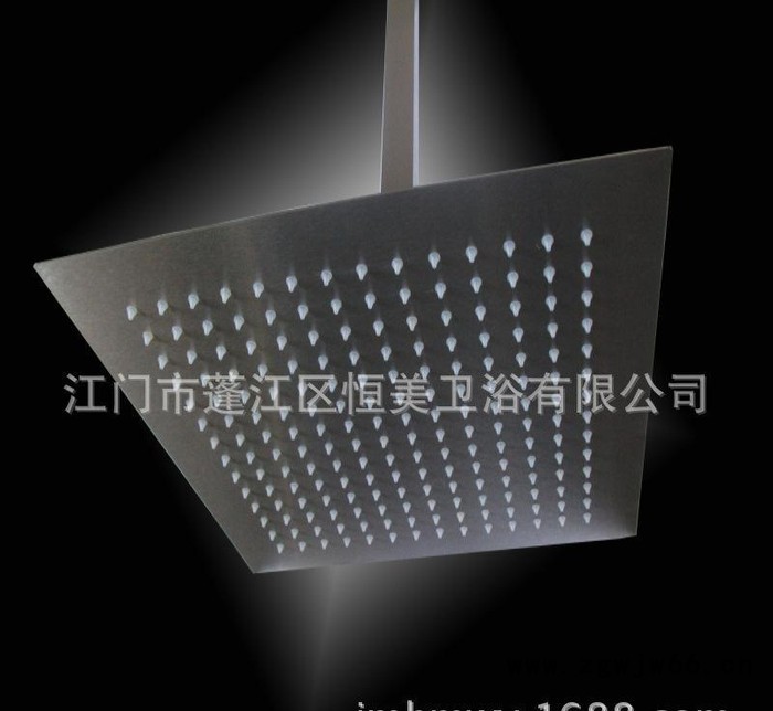 超薄不锈钢淋浴 头顶大方形喷头（12.8寸）HM-WB012图2