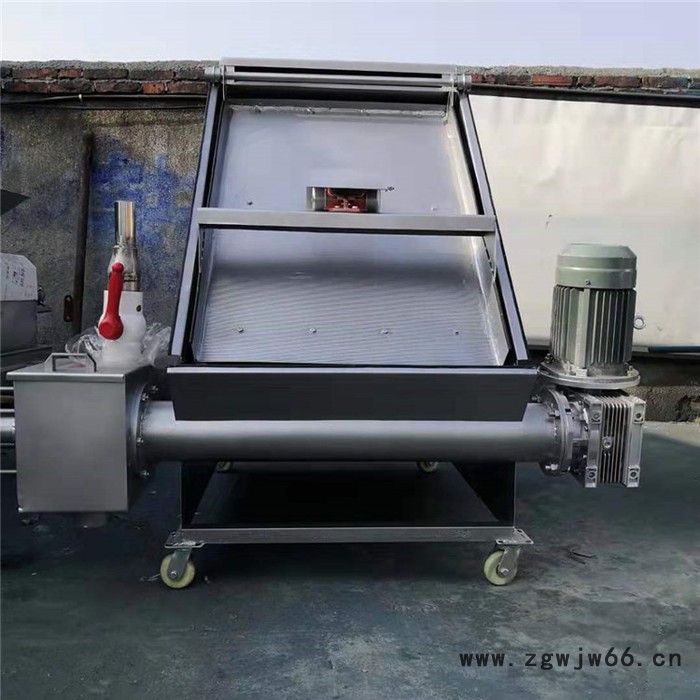 石成金 滚筒固液分离机 小型粪便固液分离机 斜筛固液分离机 处理量大图7