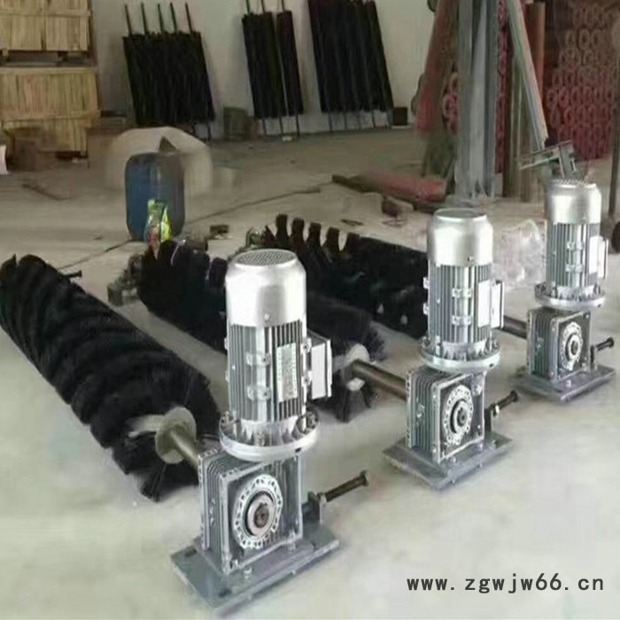 天向滚筒毛刷清扫器 旋转毛刷清扫器厂家图3