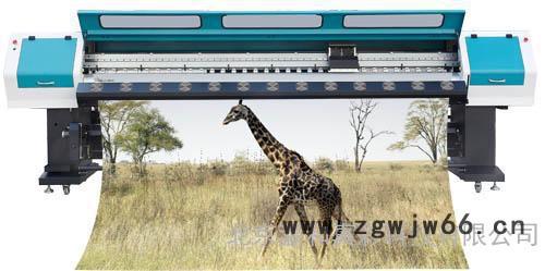 瀛和美国SPECTRA北极星512喷头喷绘机，刀刮布，车贴喷绘机