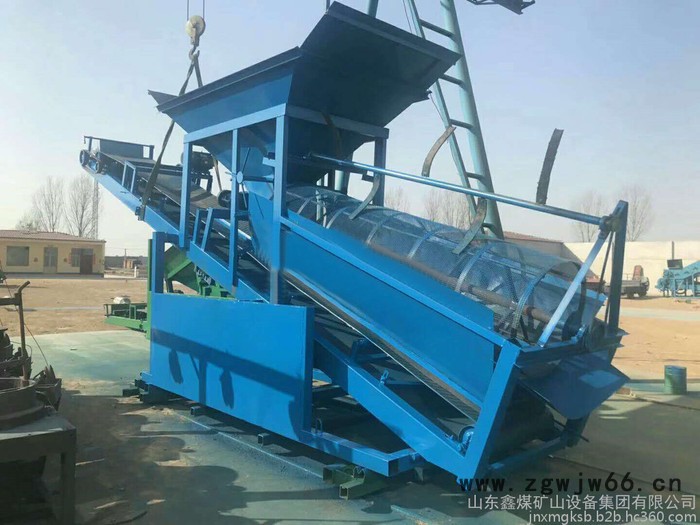 小型全自动筛沙机 建筑工地小型震动筛沙机 20小型电动滚筒筛沙机图3