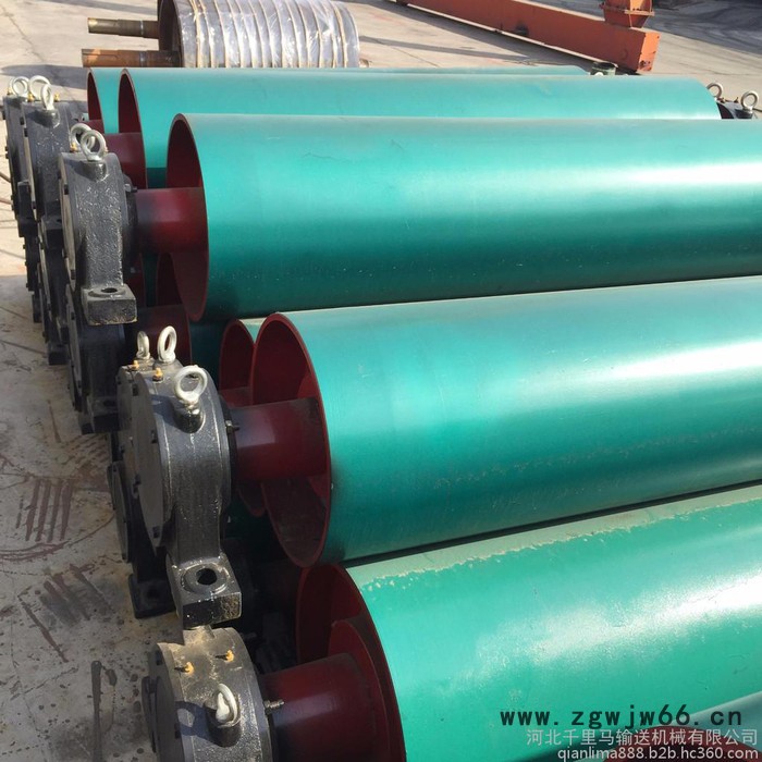 千里马牌 输送机 改向 传动 传动包胶 头轮 尾轮 滚筒厂家图5