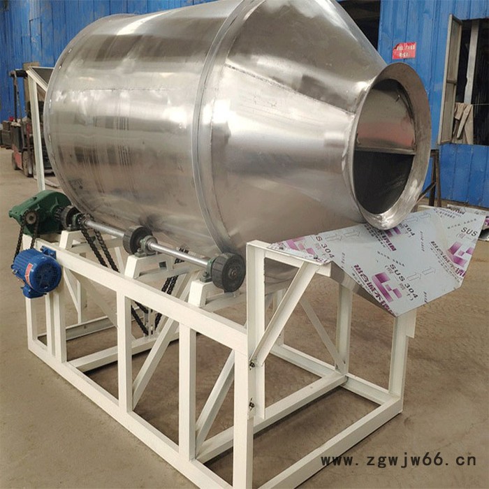 富德GT-350M卧式滚筒酱菜拌料机不锈钢滚筒粉末搅拌机多功能食品调味品搅拌机咸菜混合搅拌机图7