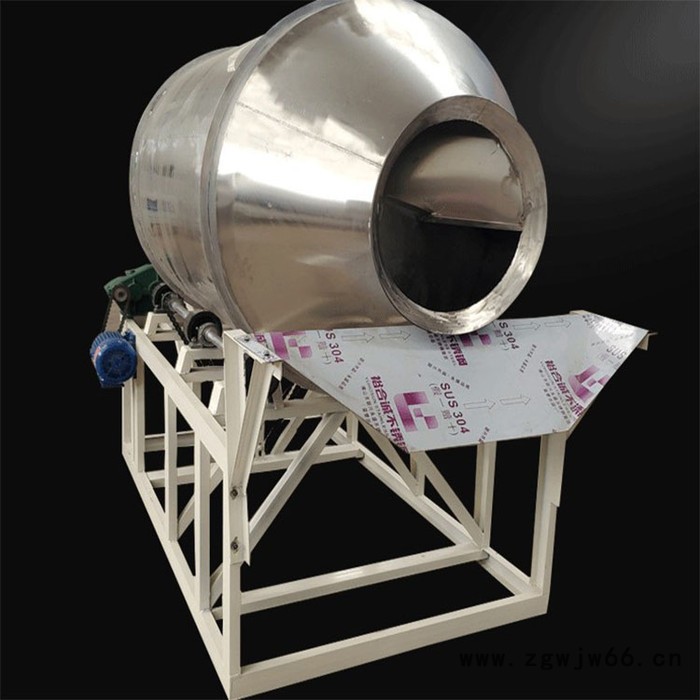 富德GT-350M卧式滚筒酱菜拌料机不锈钢滚筒粉末搅拌机多功能食品调味品搅拌机咸菜混合搅拌机图8