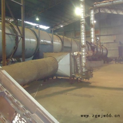 邦隆Φ2.0x35m转筒烘干机油棕纤维椰壳纤维麻丝藤草麻棉纤维专用滚筒干燥机