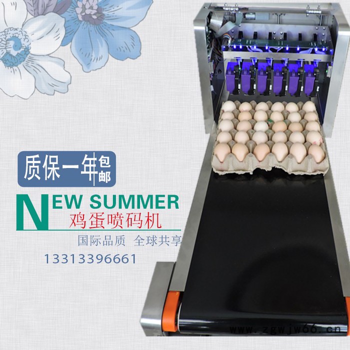 高速鸡蛋喷码机小型鸡蛋喷码机 整盘鸡蛋喷码机 6喷头鸡蛋喷码机科力普全自动鸡蛋喷码机图4