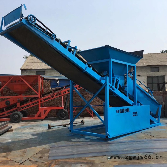 移动滚筒筛沙机 筛砂机图3