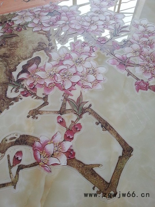 6D背景墙瓷砖木地板精工喷头打印机图8