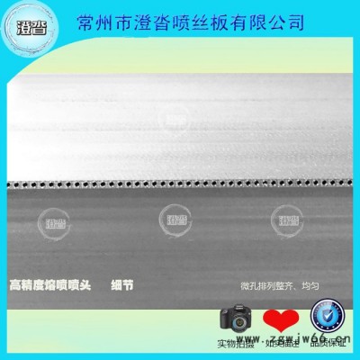 【澄沓】不锈钢喷丝板高精度化纤无纺布纺丝配件熔喷喷头