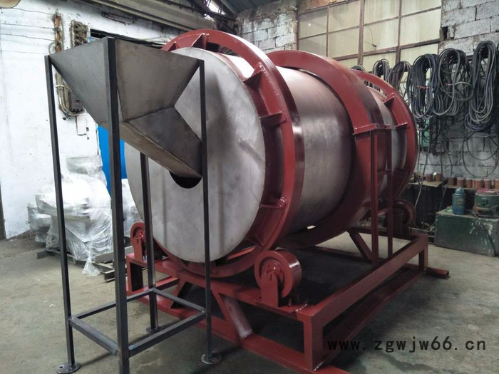 金富民1000型不锈钢滚筒式搅拌机图2