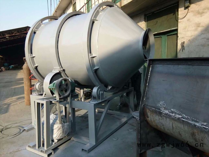 金富民1000型不锈钢滚筒式搅拌机图4