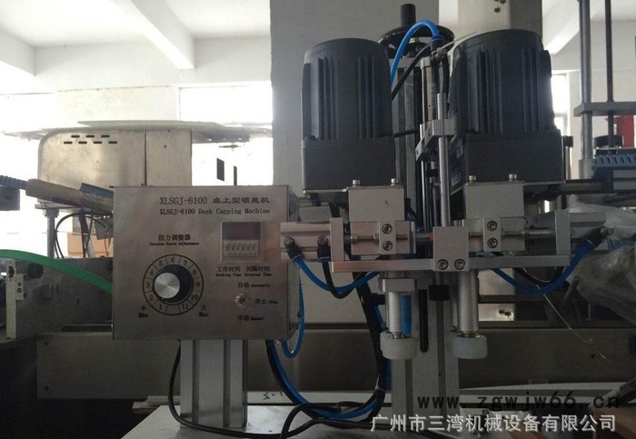 广州半自动喷头旋盖机 适用铝盖塑料盖旋盖机 矿泉水旋盖机图3