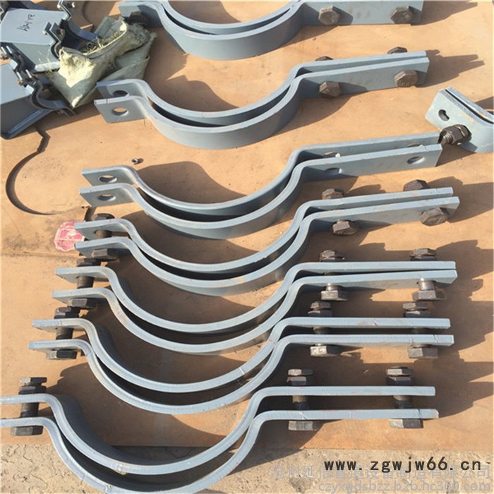 管道支吊架生产厂家直供管夹 三孔短管夹图8