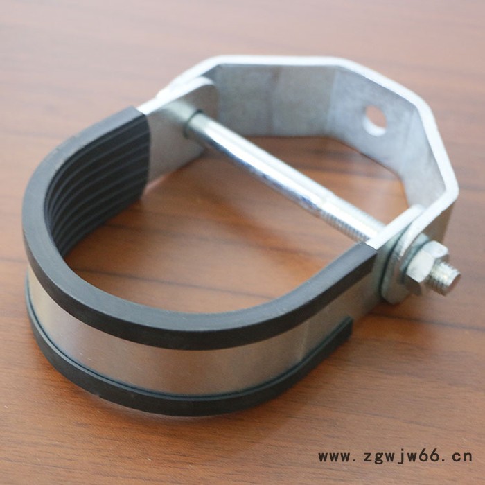 【鼎磬】厂家供应抗震管夹 抗震管吊架  抗震配件专用U型管束 周期短图2