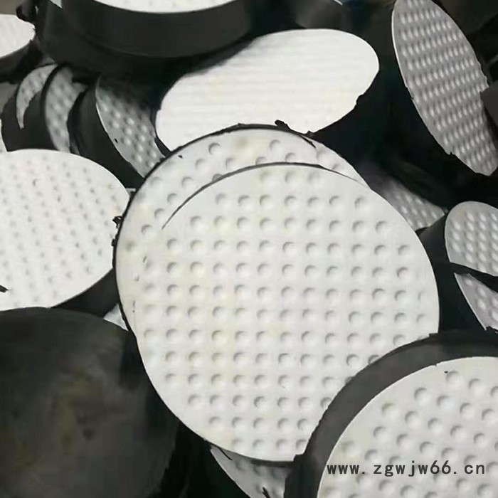 隔振橡胶支座 管夹导向支座 球型铰钢支座 骏兴 厂家生产图4