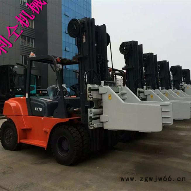 供应**二手3吨抱夹式叉车 废纸夹头 平抱夹 钢管夹 砖夹 冰箱夹叉车图3