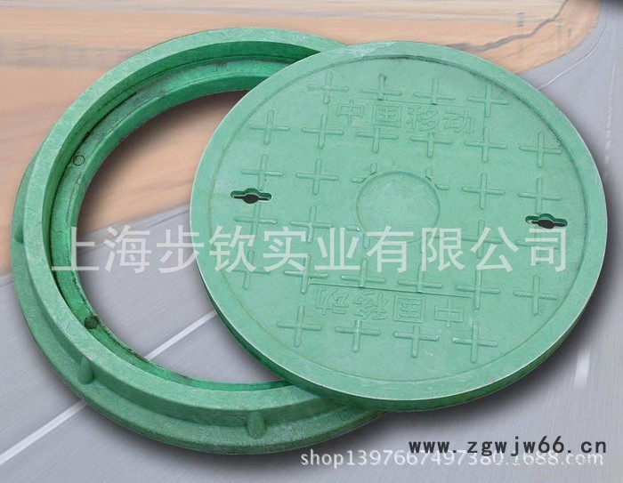 树脂复合圆形井盖 高强度防盗防水防漏 一套起售图2