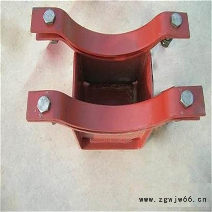 横担弹簧 管夹固定支座 管夹滑动支座 管夹滑动支座Z3 沧州齐鑫厂家大量供应图1