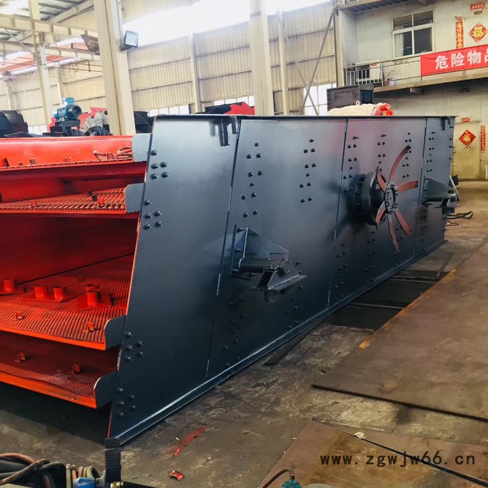 沙石振动筛 工地筛沙机 石料振动筛厂家 直线筛沙机 滚筒筛沙机金马机械图5