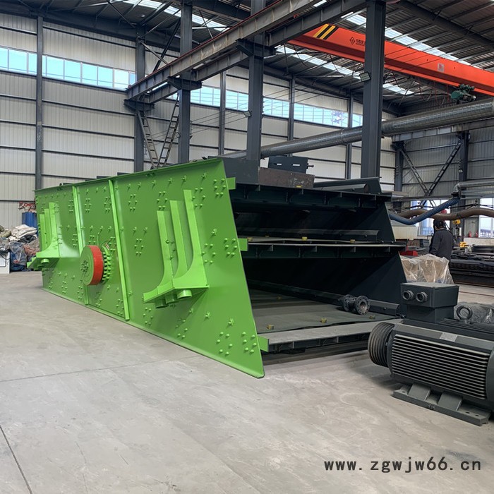 沙石振动筛 工地筛沙机 石料振动筛厂家 直线筛沙机 滚筒筛沙机金马机械图3