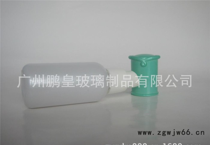 圆柱形化妆品套装玻璃瓶 套装乳液瓶 配套喷头和外盖图2