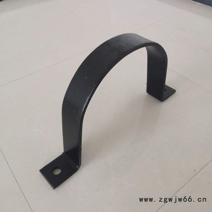 大量供应管夹 D3双孔短管夹 U型管夹 镀锌管夹 保冷管夹厂家图3