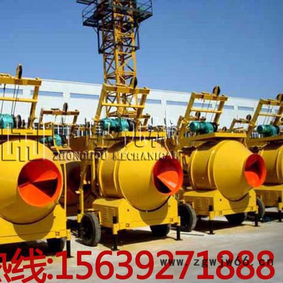 JZM350混凝土搅拌机 建筑用水泥搅拌机 卧式滚筒搅拌机图3