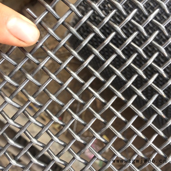 兑航 黑钢轧花网 不锈钢编织网 滚筒筛钢丝网 源头厂家图4