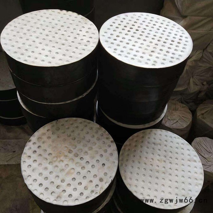 圆形板式橡胶支座 公路桥梁橡胶支座 管夹导向支座 宇灿 量大从优图4