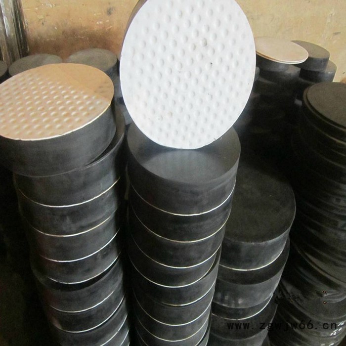 圆形板式橡胶支座 公路桥梁橡胶支座 管夹导向支座 宇灿 量大从优图3