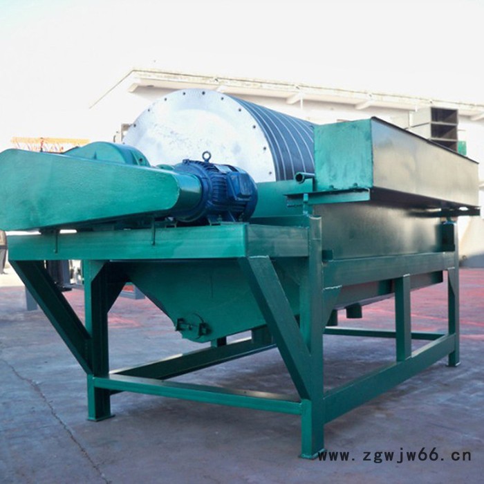 CTB718半逆流湿式磁选机磁铁矿选矿磁介质回收强磁性矿物浓度专用磁滚筒图2