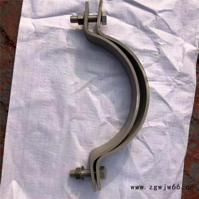 齐鑫101 双孔管夹 三孔管夹 C型螺旋管夹 C型钢带管夹 管夹厂家型号齐全质量保证图4