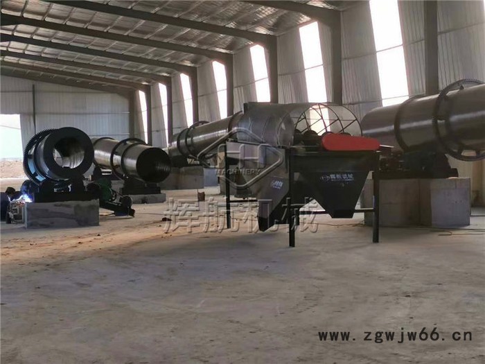 有机肥生产线设备配置清单 干鸡粪挤压颗粒生产线全套设备 鸡粪滚筒式湿法造粒机图2