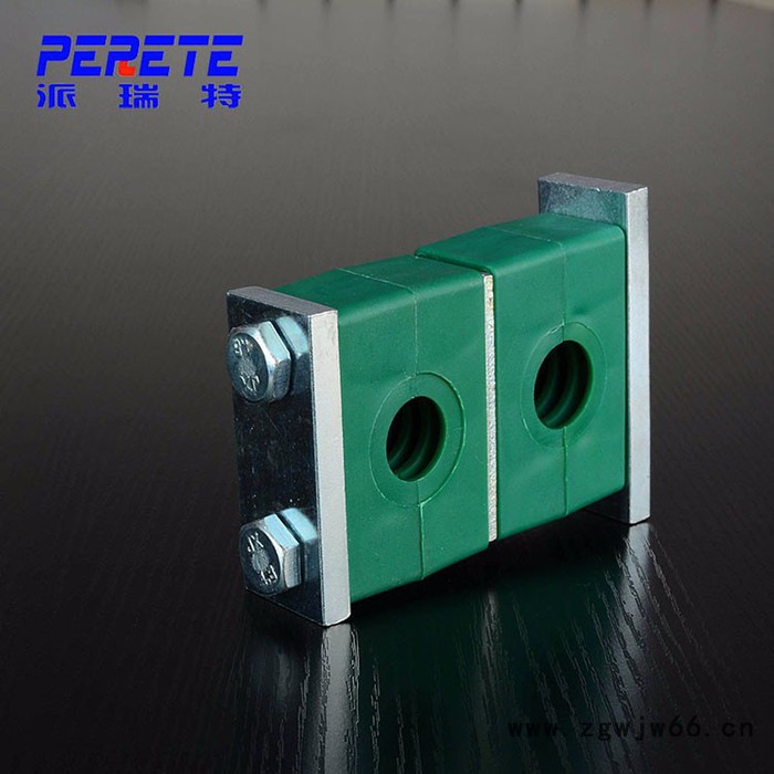 西德福标准上下双联管夹 重型防腐蚀双联管夹 上下联重型管夹图2